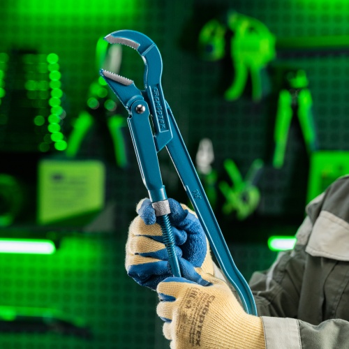 Ключ трубный рычажный №2, 1.5", литой, тип "B" Сибртех фото 9