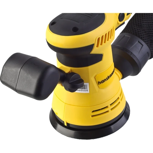 Эксцентриковая шлифмашина Hanskonner 450Вт, 125мм, 8000-12000об/мин, КОНСТ ЭЛ-КА HOS8145RC фото 7
