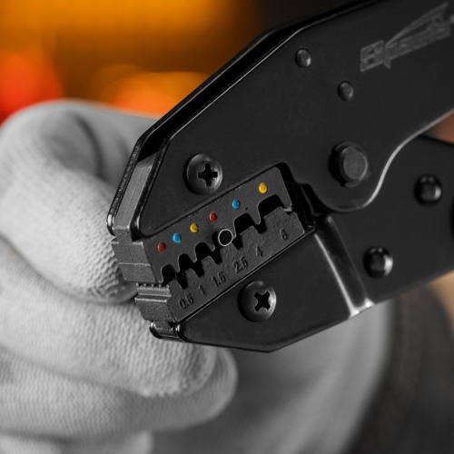 Клещи, 0.5-6 мм, для обжима электрокабеля Sparta фото 11