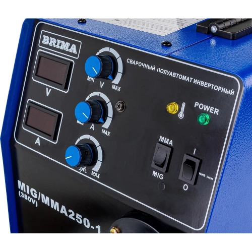 Сварочный полуавтомат Brima MIG/ММА-250-1 380В 8991 фото 11 Сварочный полуавтомат Brima MIG/ММА-250-1 380В 8991 фото 11