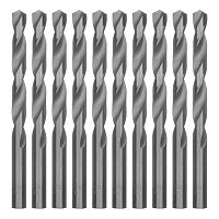 Сверло по металлу, 10 мм, полированное, HSS, 10 шт, цилиндрический хвостовик Matrix