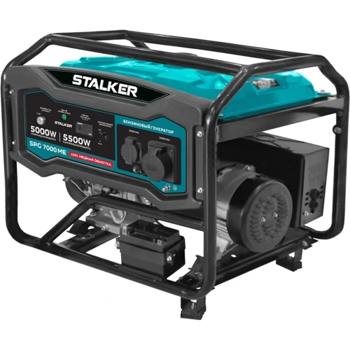 Бензиновый генератор STALKER SPG 7000 ME 79756 Бензиновый генератор STALKER SPG 7000 ME 79756