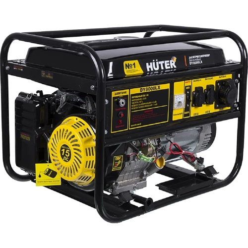Бензиновый генератор Huter DY8000LX 64/1/19 фото 9