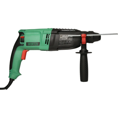 Перфоратор WORTEN SDS-plus, сетевой, 870W с набором 5 буров КА-90000340 фото 4 Перфоратор WORTEN SDS-plus, сетевой, 870W с набором 5 буров КА-90000340 фото 4