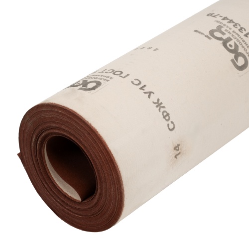 Шкурка на тканевой основе, зернистость № 4, 800 мм х 30 м, "БАЗ" фото 3