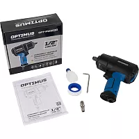 Гайковерт пневматический ударный Optimus привод 1/2, 1350 Нм OPT-PW2030