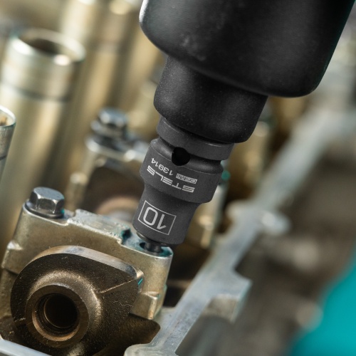 Головка ударная шестигранная, 10 мм, 1/2, CrMo Stels фото 8 Головка ударная шестигранная, 10 мм, 1/2, CrMo Stels фото 8