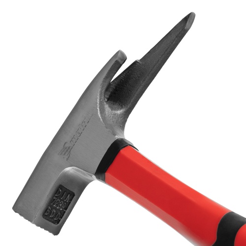 Молоток кровельщика, 600 г, фибергласовая обрезиненная рукоятка Matrix фото 4