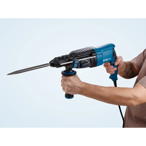 Перфоратор BULL BH 2602 в чемодане Xcase 800 Вт, 3.0 Дж, 4 реж. + 2 зубила, 3 сверла, БЗП в комплекте 1329814 фото 6 Перфоратор BULL BH 2602 в чемодане Xcase 800 Вт, 3.0 Дж, 4 реж. + 2 зубила, 3 сверла, БЗП в комплекте 1329814 фото 6