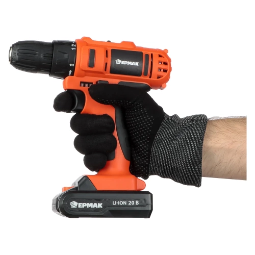 Набор электроинструмента ЕРМАК 29 предметов, шуруповерт 20В (2Ач, 2шт, 35Нм) 691-047 фото 3