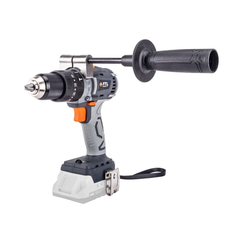 Аккумуляторная ударная дрель-шуруповерт FTL PSR-XI 20V EVO, бесщеточный двигатель, 60 Нм, 20 В, клипса на ремень, боковая ручка, без АКБ, без ЗУ, цв. коробка 8050 Аккумуляторная ударная дрель-шуруповерт FTL PSR-XI 20V EVO, бесщеточный двигатель, 60 Нм, 20 В, клипса на ремень, боковая ручка, без АКБ, без ЗУ, цв. коробка 8050