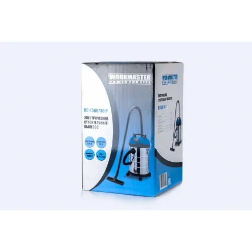 Электрический строительный пылесос WorkMaster ПС-1500/30Р фото 10