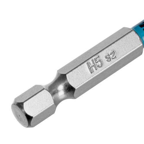 Бита HEX 5х50мм, сталь S2, шестигр., 10 шт. Gross фото 4