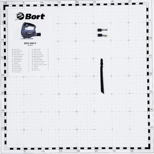 Электрический лобзик BORT BPS-500-P 93720315 фото 9