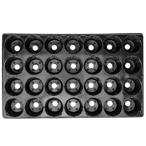 Кассета для рассады, 520 х 310 х 60 мм, 28 ячеек, полистирол, фото 3