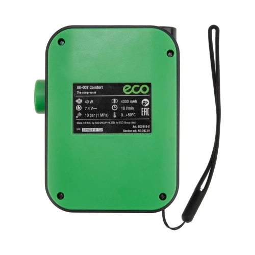 Компрессор автомобильный ECO Comfort  AE-007 EC3010-2 ЦЗ-0129898400 фото 7