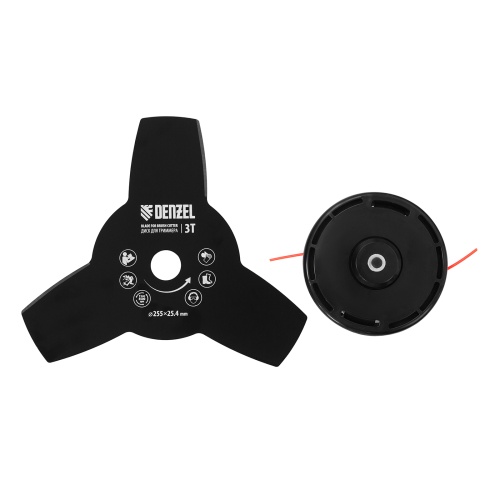 Триммер бензиновый DR-52S, 52 см3, разъемная штанга, состоит из 2 частей Denzel фото 14