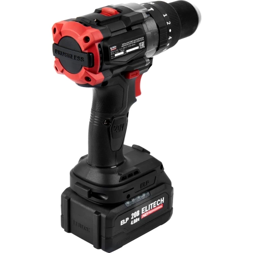 Аккумуляторная дрель Elitech CD 20BL2 (E2201.042.02) HD 205728 фото 3