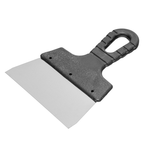 Шпатель фасадный из нержавеющей стали, 150 мм, пластмассовая ручка Сибртех Шпатель фасадный из нержавеющей стали, 150 мм, пластмассовая ручка Сибртех