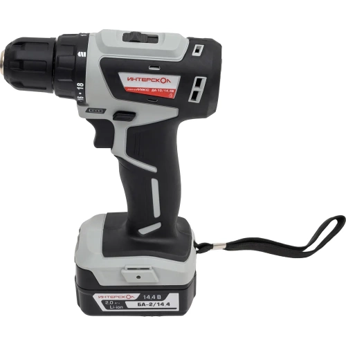 Бесщеточная аккумуляторная дрель-шуруповерт Интерскол ДА-10/14.4 В, 38 МиниМАКС, Li-ion, кейс, 2 аккум., 2 Ач, ЗУ 708.2.2.70 фото 3 Бесщеточная аккумуляторная дрель-шуруповерт Интерскол ДА-10/14.4 В, 38 МиниМАКС, Li-ion, кейс, 2 аккум., 2 Ач, ЗУ 708.2.2.70 фото 3
