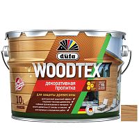 Пропитка декоративная для защиты древесины Dufa Woodtex Орех 9 л