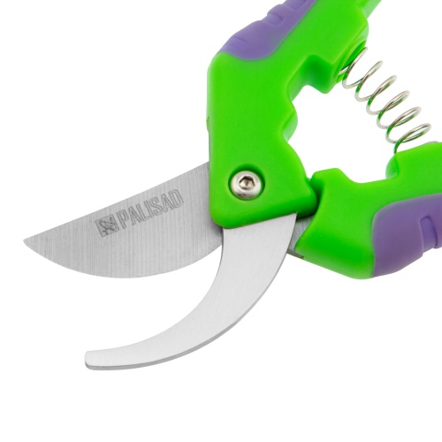 Секатор прямого реза, 150 мм, для бонсай и топиария, двухкомпонентные рукоятки, Palisad фото 2