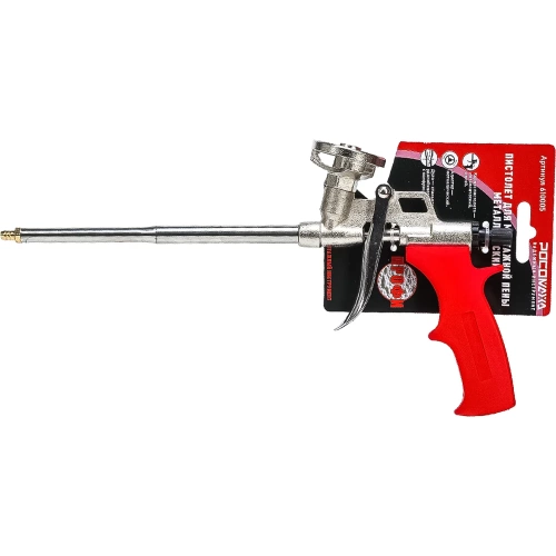 Металлический пистолет для монтажной пены РОСОМАХА ПРОФИ 610005 Металлический пистолет для монтажной пены РОСОМАХА ПРОФИ 610005