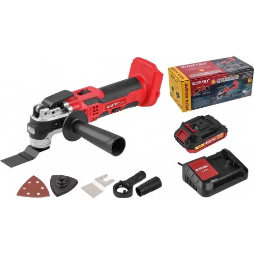 Многофункциональный аккумуляторный инструмент-реноватор WORTEX СSM 3020 ALL1 0325246 Многофункциональный аккумуляторный инструмент-реноватор WORTEX СSM 3020 ALL1 0325246