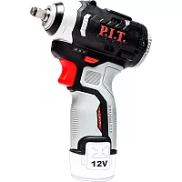 Гайковерт P.I.T. IMPACT аккумуляторный бесщеточный SOLO 12В, 120Нм, 3ск, квадр 3/8, 0-3400 уд PIW12K-120A
