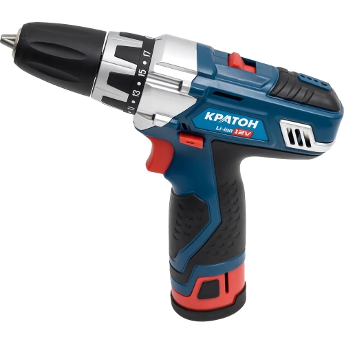 Аккумуляторная дрель-шуруповерт Кратон CDL-12-2-H 3 11 01 052 фото 3