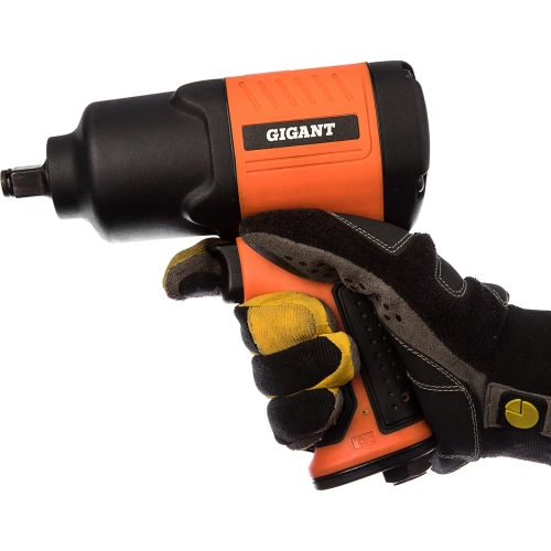 Ударный пневмогайковерт (720 Нм; 1/2"; кейс) Gigant PW 720 + набор головок фото 7