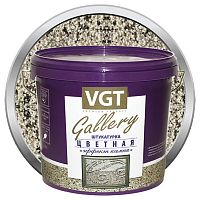 Штукатурка с эффектом камня VGT Gallery №11 опал мелкозернистая 6 кг