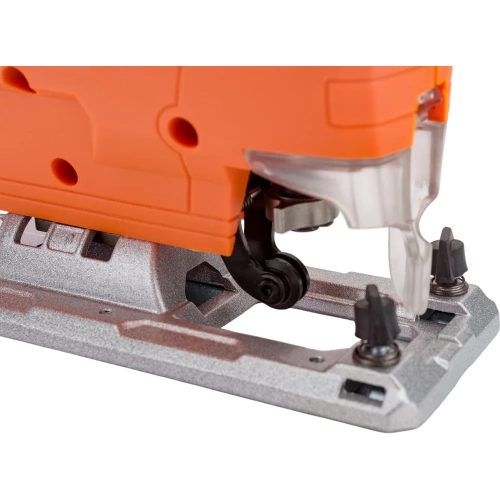 Лобзик Спец БПМ-800М, 850 Вт, литая подошва, лазерная направл, быстрозаж.патрон,0-3000об/мин, маятник, макс глубина пропила в дереве 100мм, цв коробка СПЕЦ-4039 фото 6