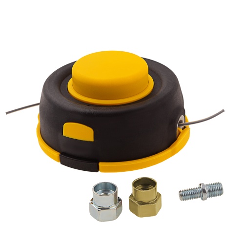 Катушка универсальная триммерная, гайка М10 х 1.25, М8, М12, винт М8-М10, левая резьба, шаг 1.5 мм Denzel фото 4