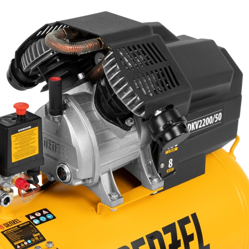 Компрессор воздушный DKV2200/50, Х-PRO 2.2 кВт, 400 л/мин, 50 л Denzel фото 17 Компрессор воздушный DKV2200/50, Х-PRO 2.2 кВт, 400 л/мин, 50 л Denzel фото 17