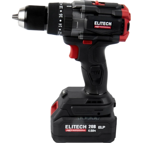 Аккумуляторная дрель Elitech CD 20BL2 (E2201.042.02) HD 205728 фото 4