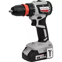 Бесщеточная аккумуляторная дрель-шуруповерт Интерскол ДА-13/18В 50 комби АПИ Li-ion, кейс, 2 аккум., 2 Ач, 4 насадки 776.2.2.79