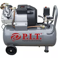 Компрессор P.I.T. 2.5кВт, 350л/мин, 50л, 2 выхода PAC016003-2,5/50