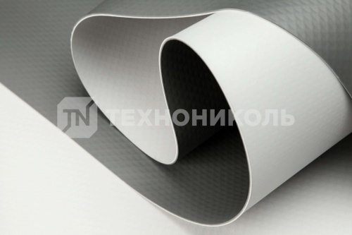 Мембрана ПВХ Logicroof V-RP 1,2 мм, 2,10х25 м, серый фото 4