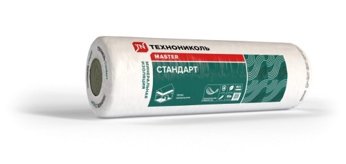 Мат минераловатный ТЕХНОНИКОЛЬ 40 RN Стандарт, 6150x1220x50 мм, 15 м2