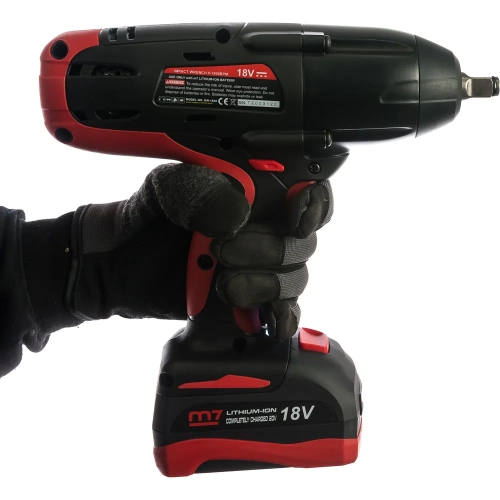 Аккумуляторный ударный гайковерт MIGHTY SEVEN 1/2", 1220 Нм, 18В DW-18502 фото 5 Аккумуляторный ударный гайковерт MIGHTY SEVEN 1/2", 1220 Нм, 18В DW-18502 фото 5