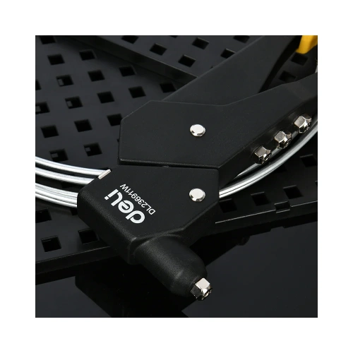 Ручной заклепочник поворотный DELI 260мм DL236911W (поворот 0-360 град, диаметр 2,4/ 3,2/ 4,0/ 4,8 мм) 167848 фото 8 Ручной заклепочник поворотный DELI 260мм DL236911W (поворот 0-360 град, диаметр 2,4/ 3,2/ 4,0/ 4,8 мм) 167848 фото 8