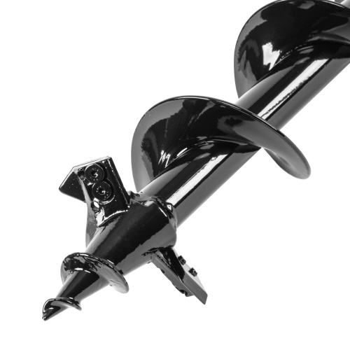 Шнек для грунта ER-80, диаметр 80 мм, длина 800 мм,соединение 20 мм, съемный нож Denzel фото 3