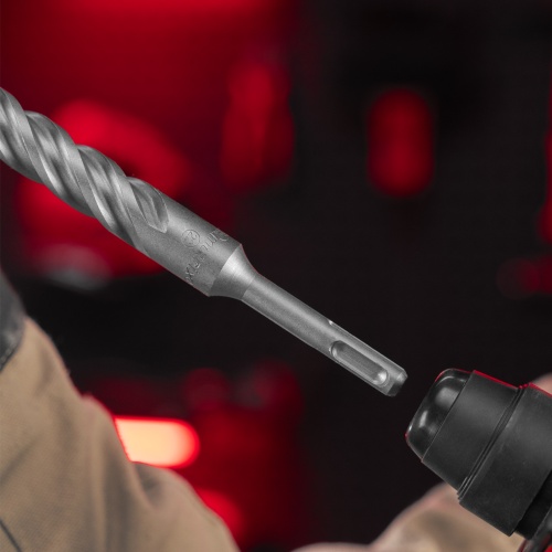 Бур по бетону, 22 x 600 мм, SDS PLUS c крестовой пластиной MATRIX фото 7