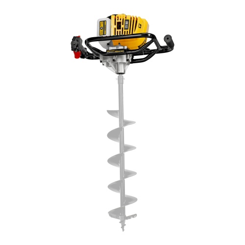 Мотобур DX-52, объем двигателя 52 см3, соединение 20 мм, без шнека Denzel фото 28