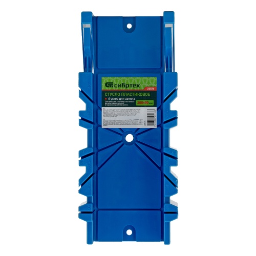 Стусло пластиковое, 300 х 90 мм, 6 углов для запила Сибртех фото 9