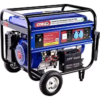 Гибридный генератор газ-бензин СПЕЦ-HG-7000 и комплект для подключения к сети+баллону