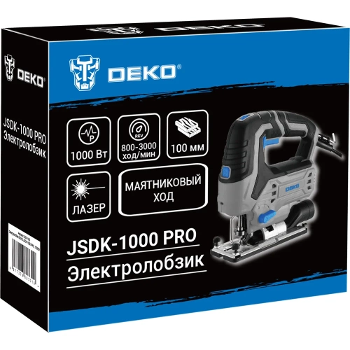 Электролобзик DEKO JSDK-1000 PRO, 1000Вт 085-1160 фото 8