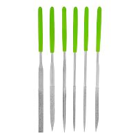 Набор надфилей алмазных, 140 х 50 х 3 мм, 6 шт Сибртех