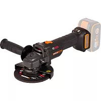Угловая шлифмашина бесщёточная аккумуляторная WORX 125мм, 20В, без АКБ и ЗУ WX814.9
